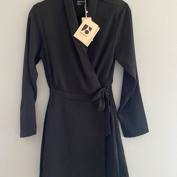 NWT Frank and Oak The Wrap Dress Size XS - Picture 3 of 6